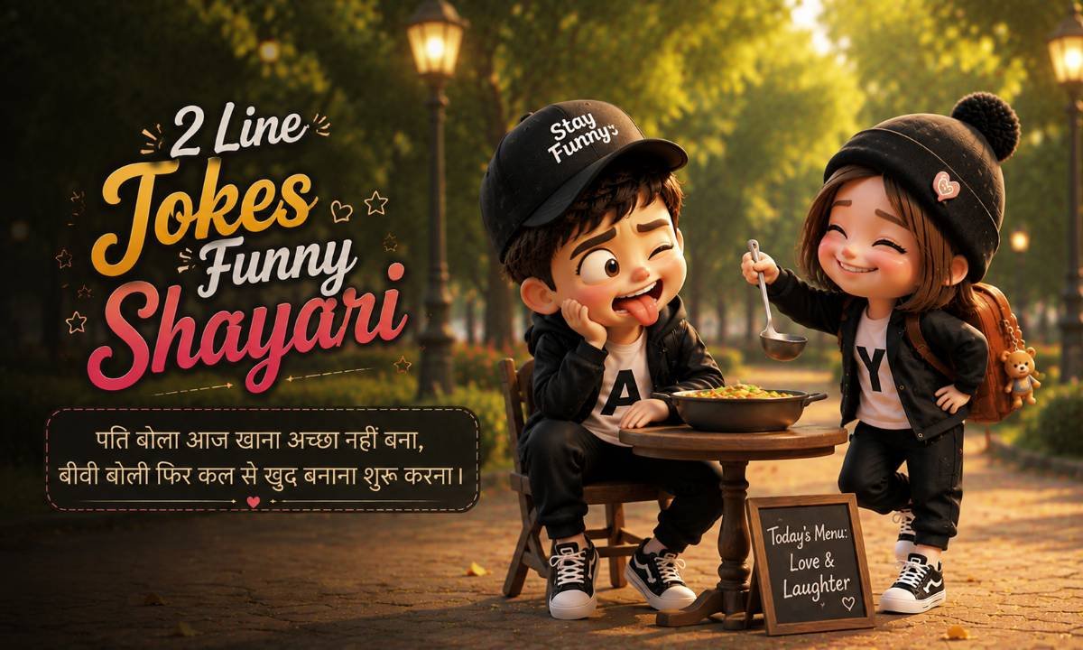 2 Line Jokes Funny Shayari