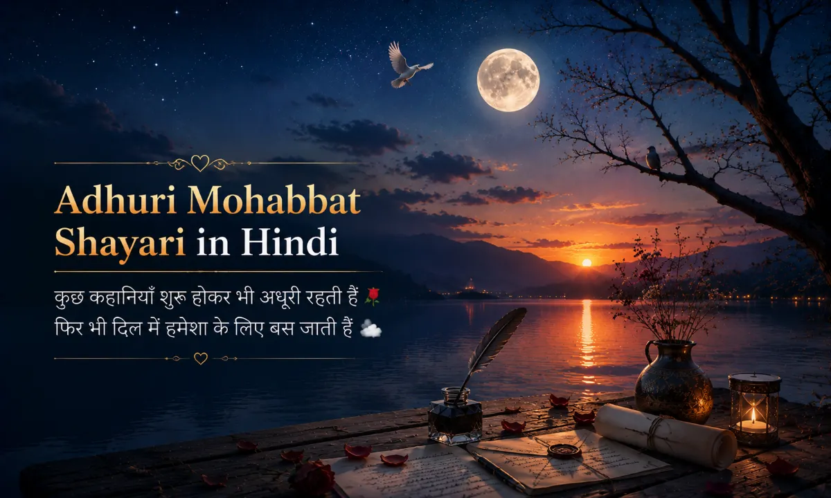 Romantic Mohabbat Shayari in Hindi