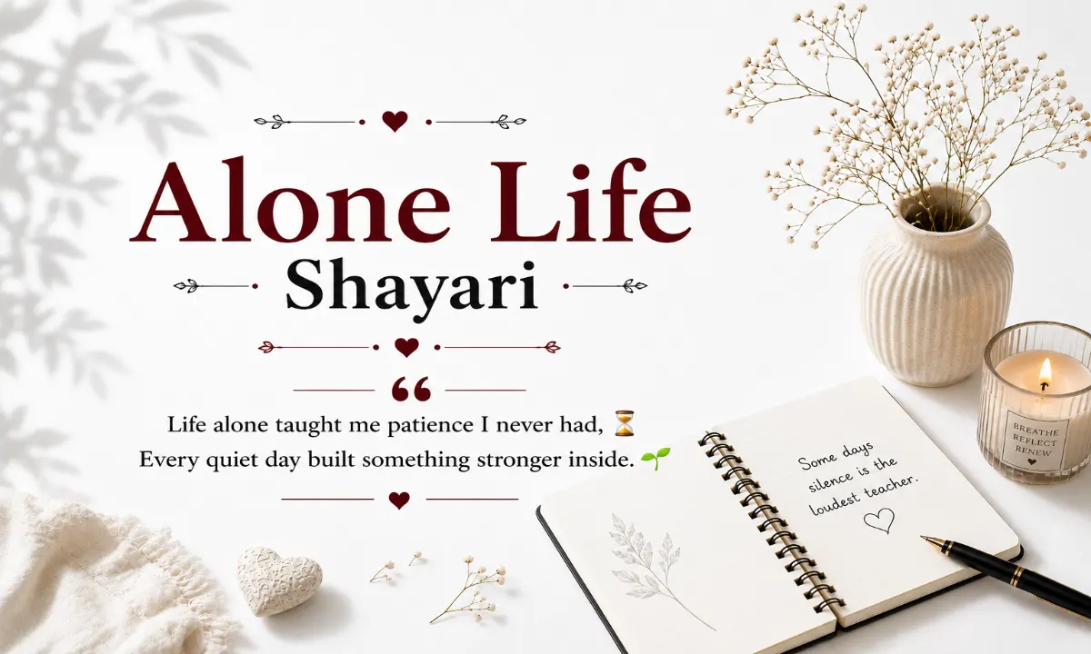 Alone Life Shayari