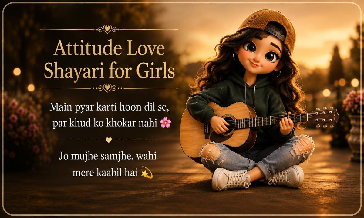 Attitude Love Shayari for Girls