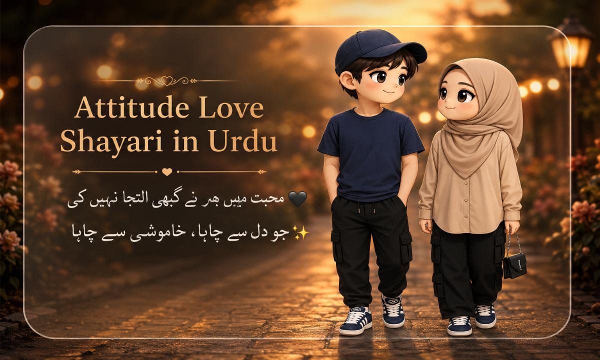 Attitude Love Shayari in Urdu