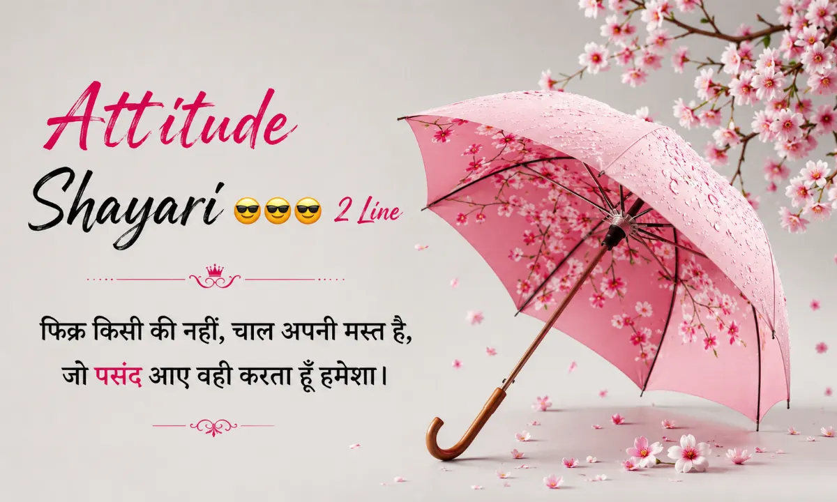 Attitude Shayari 2 Line