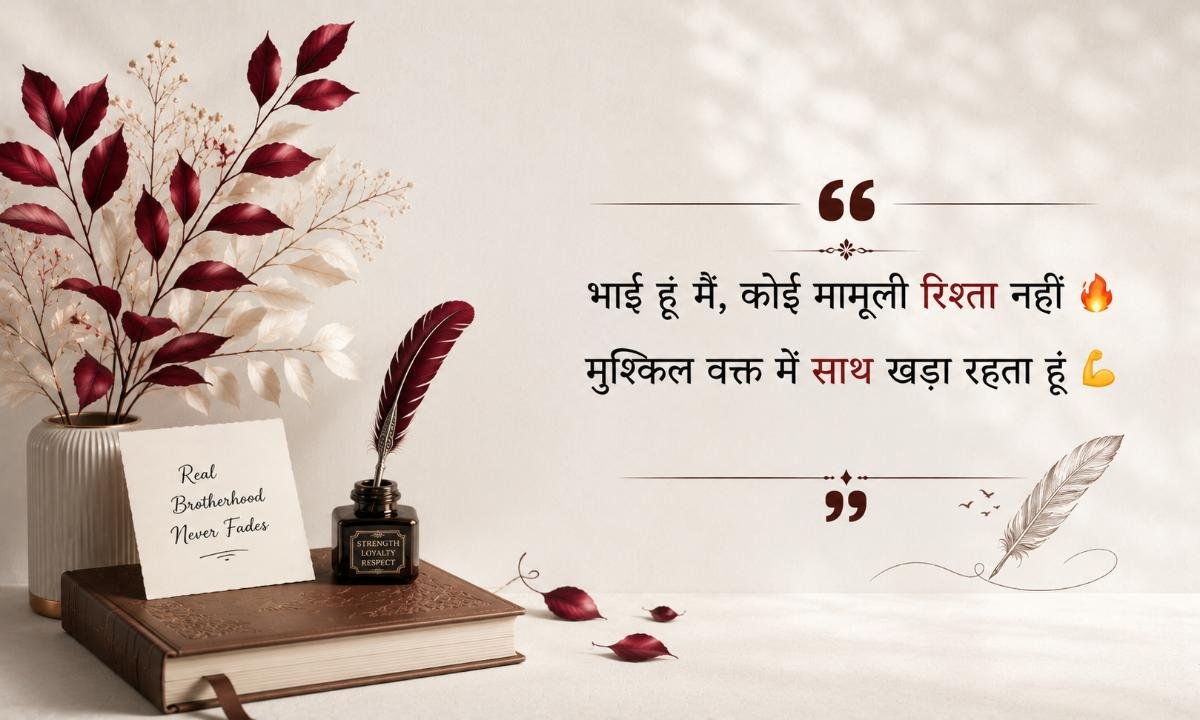 Attitude Shayari Bhai