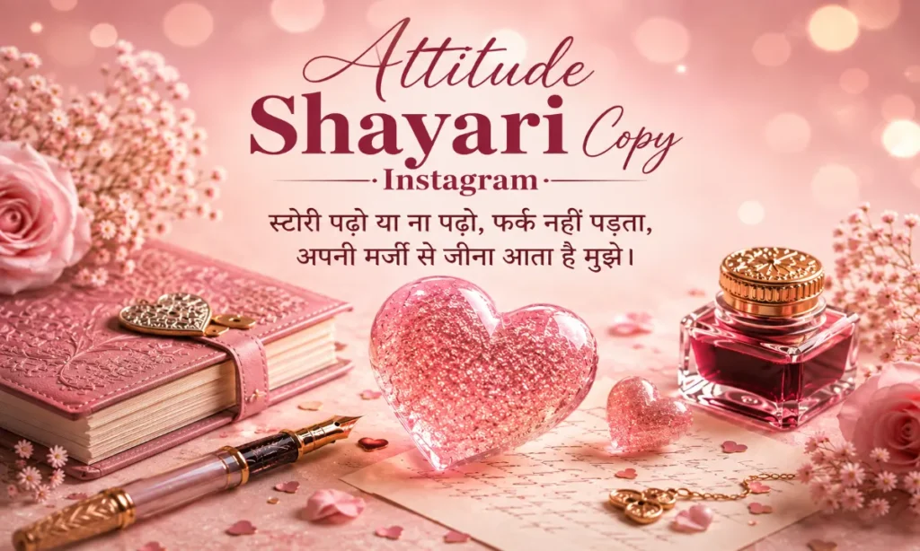 Attitude Shayari Copy Instagram