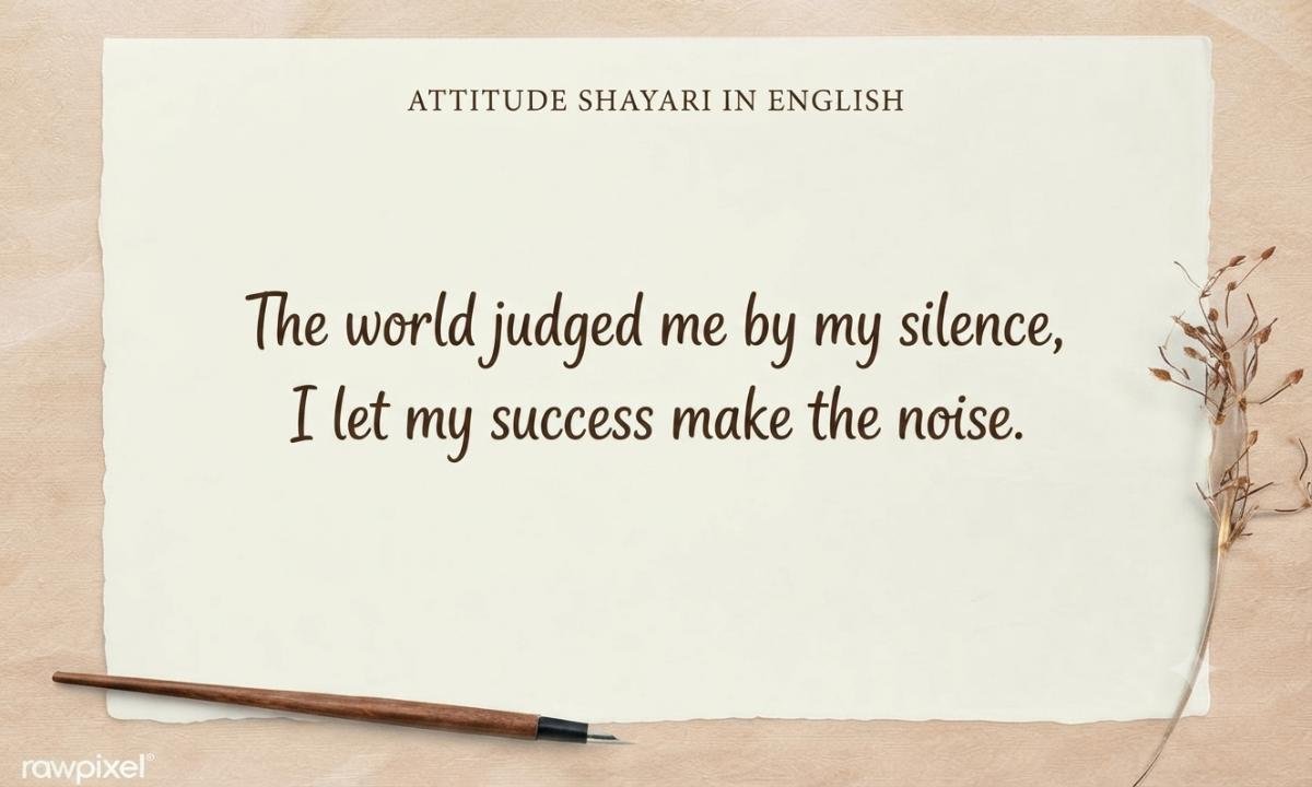 Attitude Shayari in English png