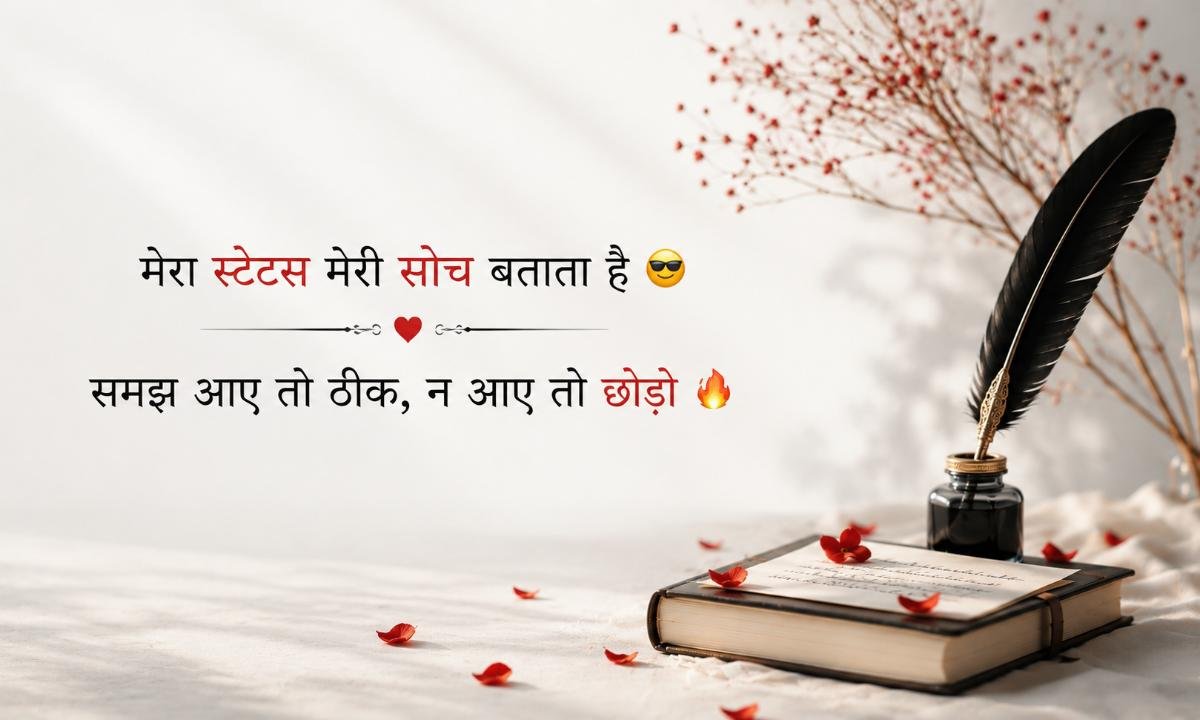 Attitude Status in Hindi