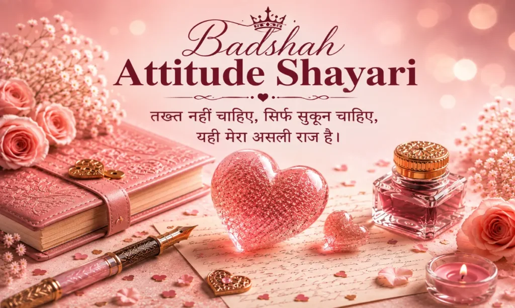 Badshah Attitude Shayari