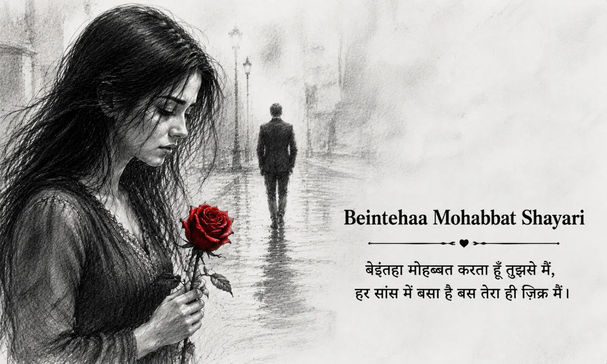 Beintehaa Mohabbat Shayari