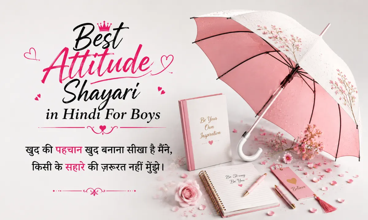 Best Attitude Shayari in Hindi For Boys