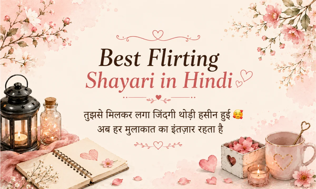 Best Flirting Shayari in Hindi