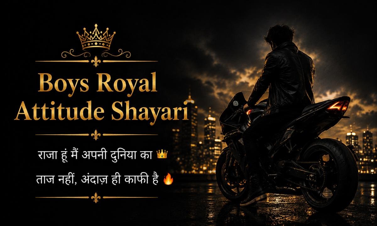 Boys Royal Attitude Shayari