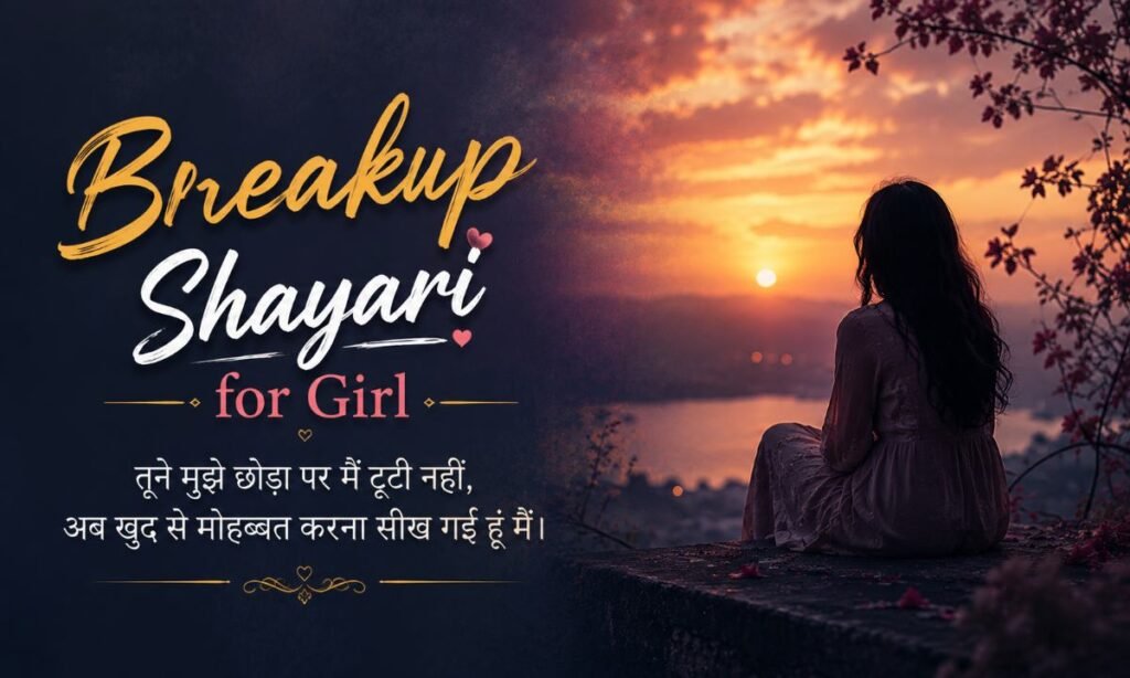 Breakup Shayari for Girl
