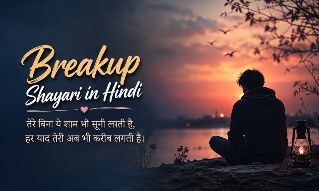 Breakup Shayari in Hindi