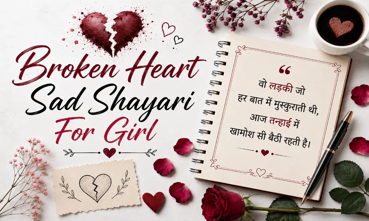 Broken Heart Sad Shayari For Girl