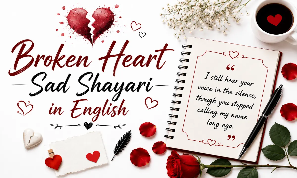 Broken Heart Sad Shayari in English