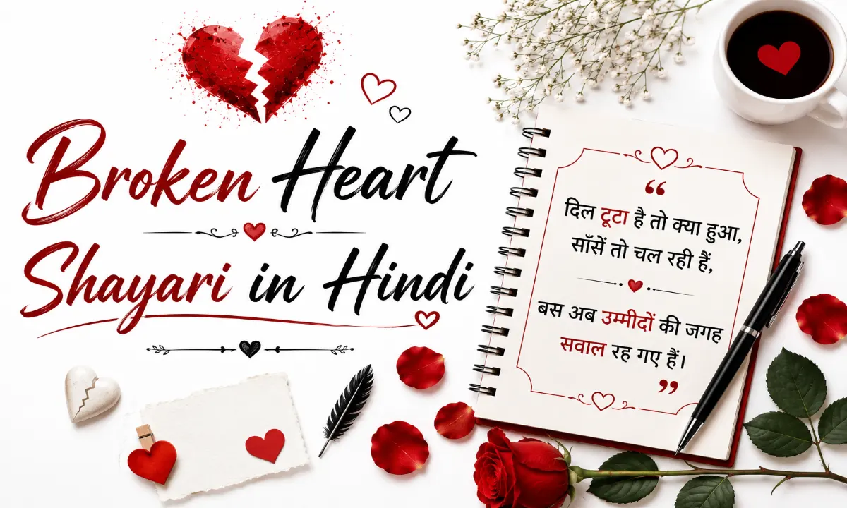 Broken Heart Shayari in Hindi