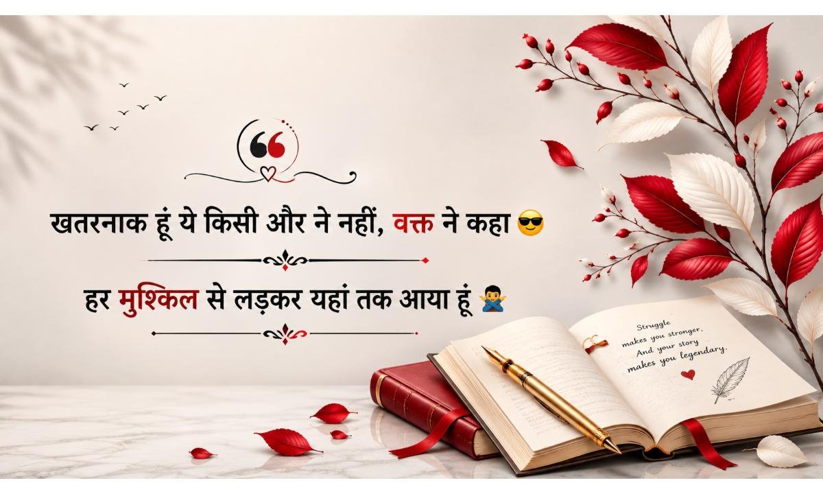 Dangerous Swag Attitude Shayari