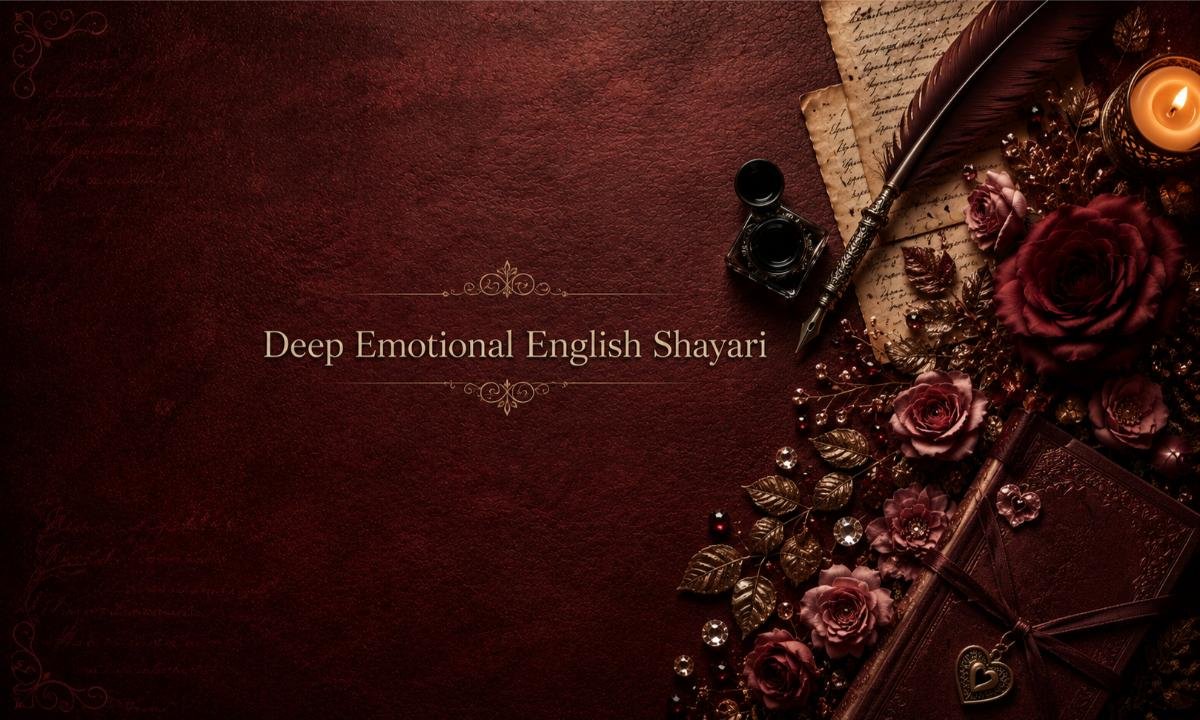 Deep Emotional English Shayari