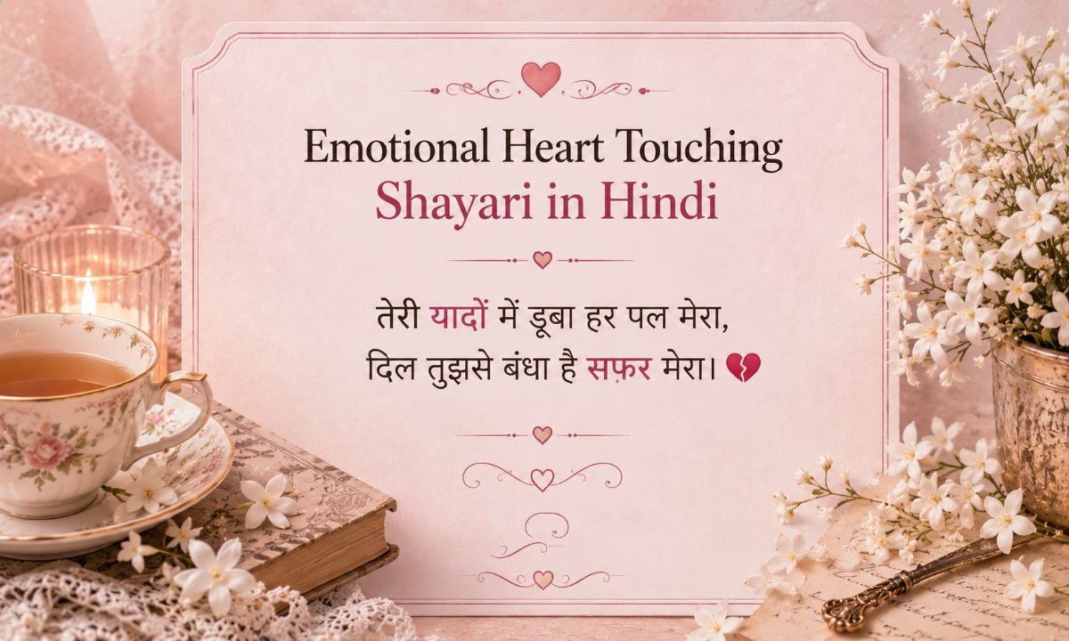 Emotional Heart Touching Shayari in Hindi
