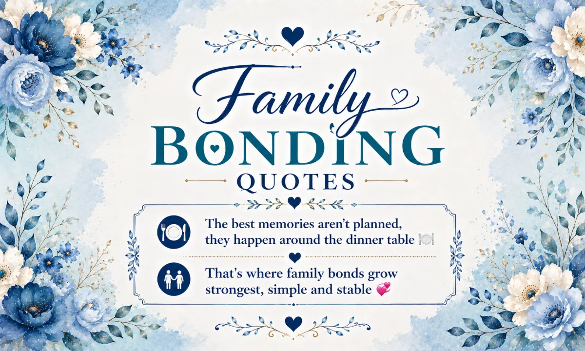Family Bonding Quotes
