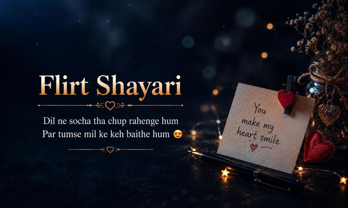 Flirt Shayari