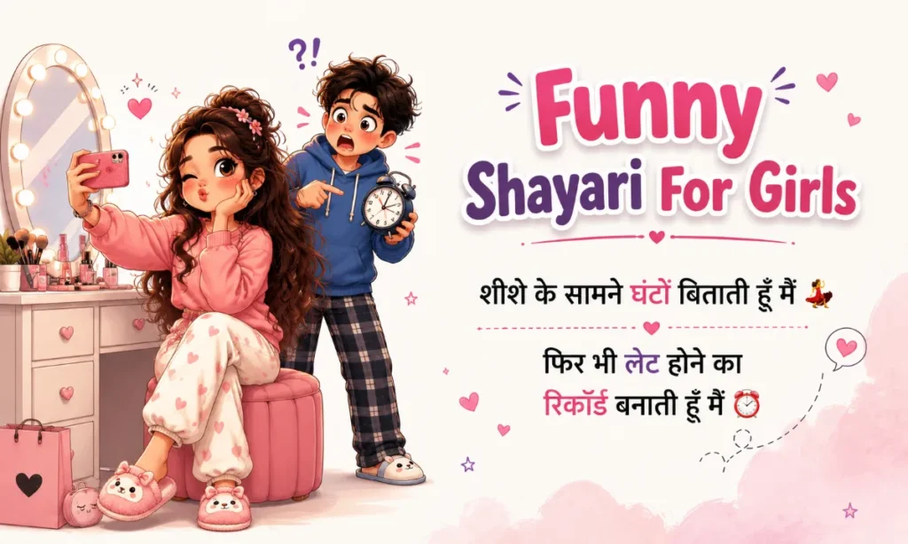 Funny Shayari For Girls