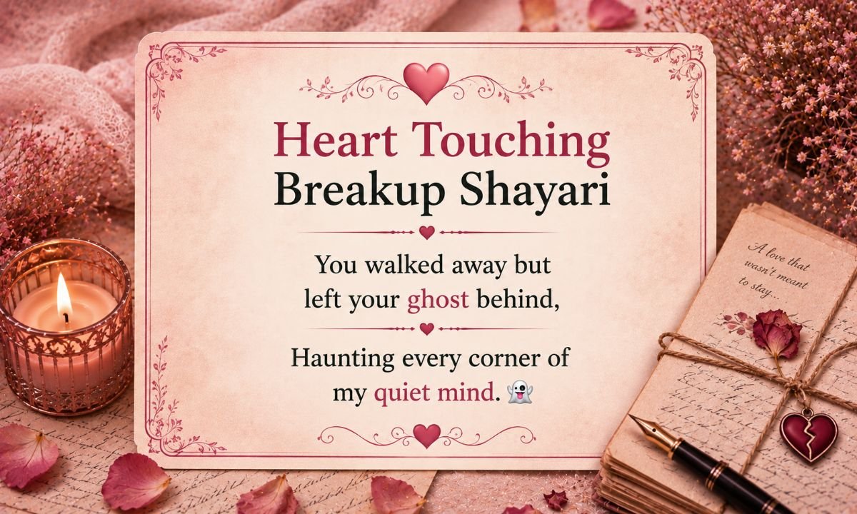 Heart Touching Breakup Shayari
