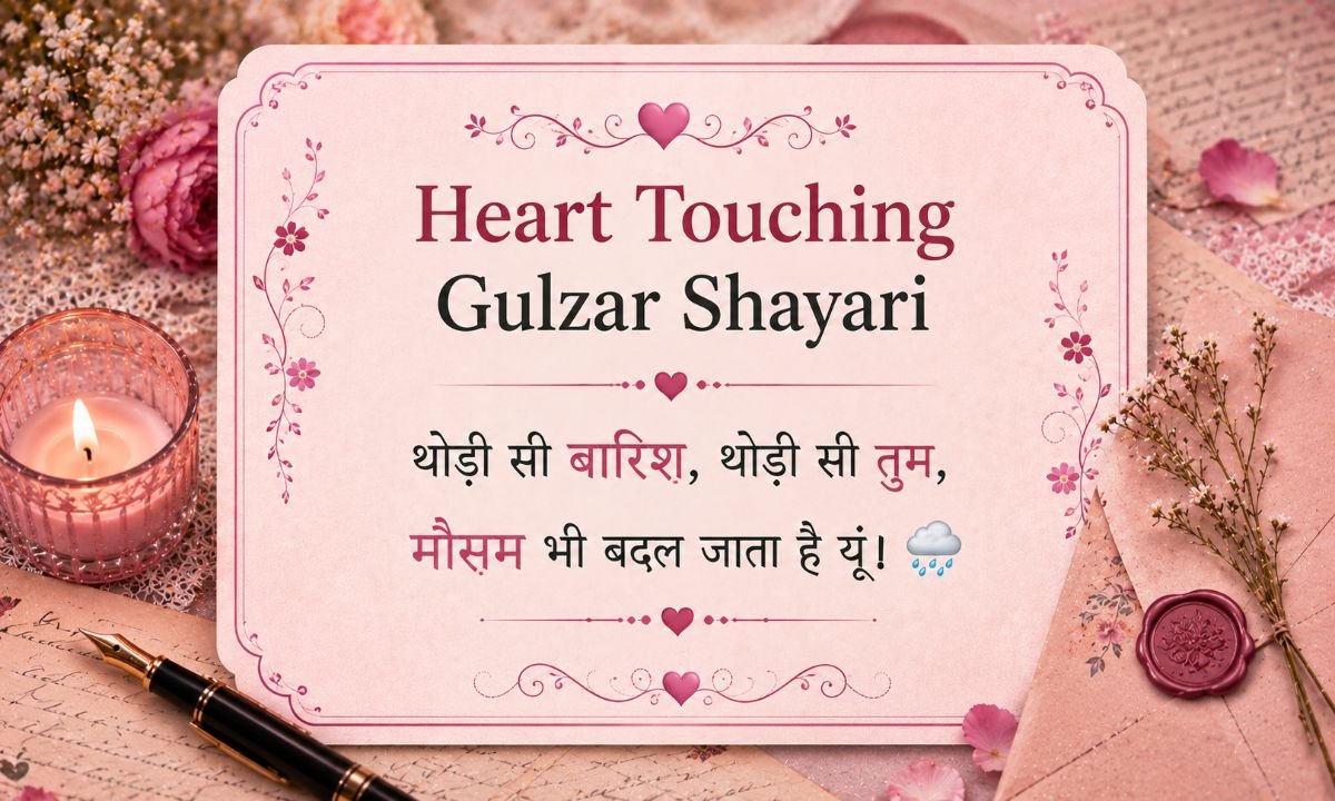 Heart Touching Gulzar Shayari