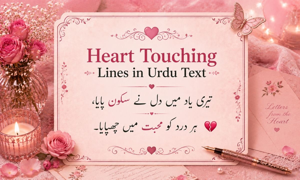 Heart Touching Lines in Urdu Text