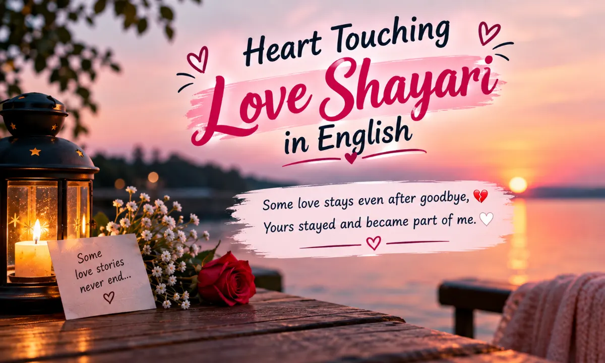 Heart Touching Love Shayari in English
