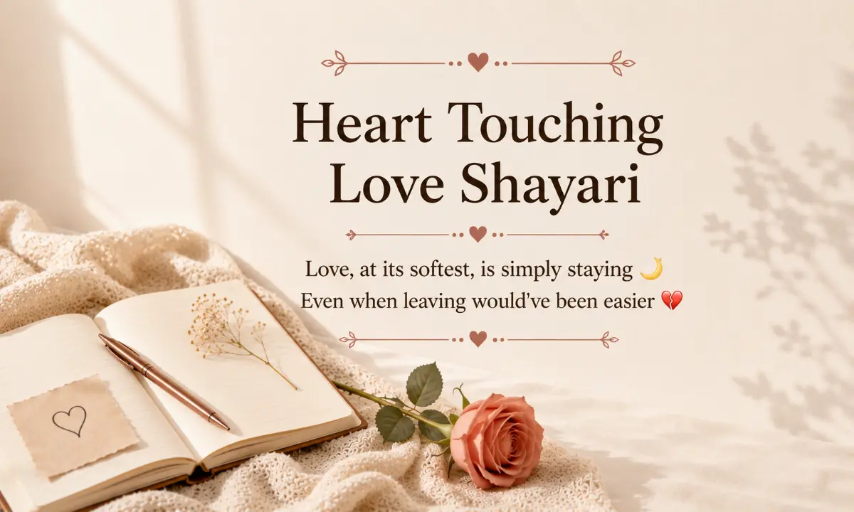 Heart Touching Love Shayari