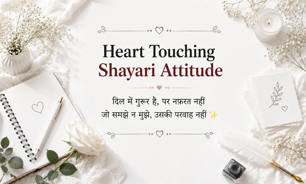 Heart Touching Shayari Attitude