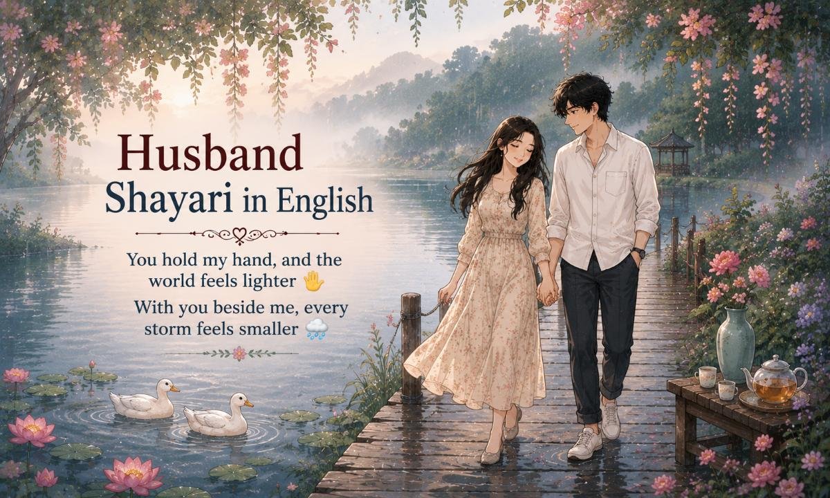 Husband Shayari in English