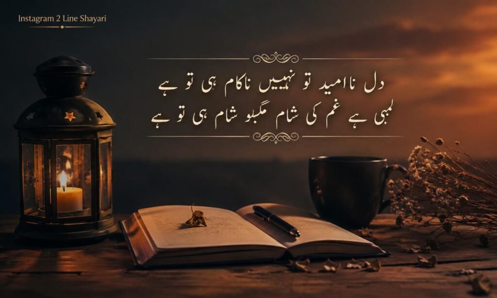 Instagram 2 Line Shayari
