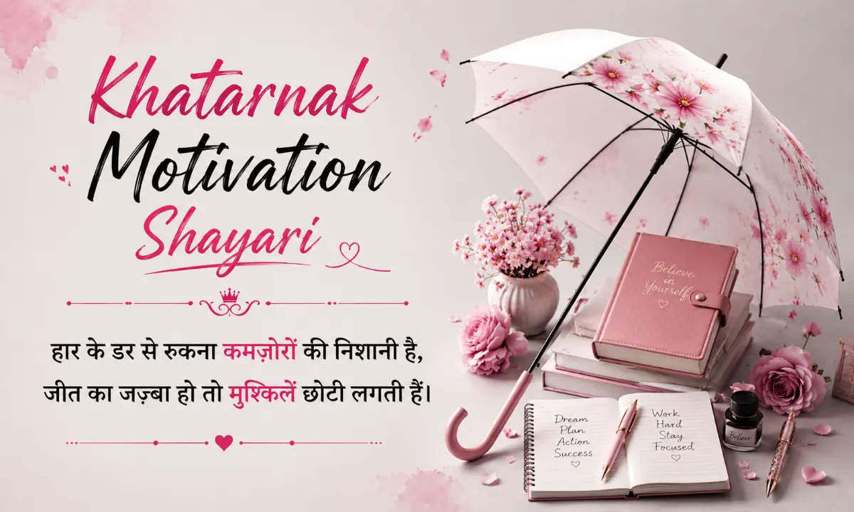 Khatarnak Motivation Shayari