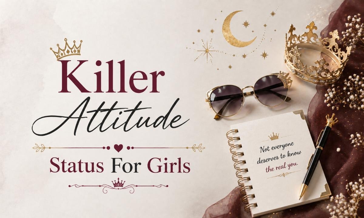 Killer Attitude Status For Girls