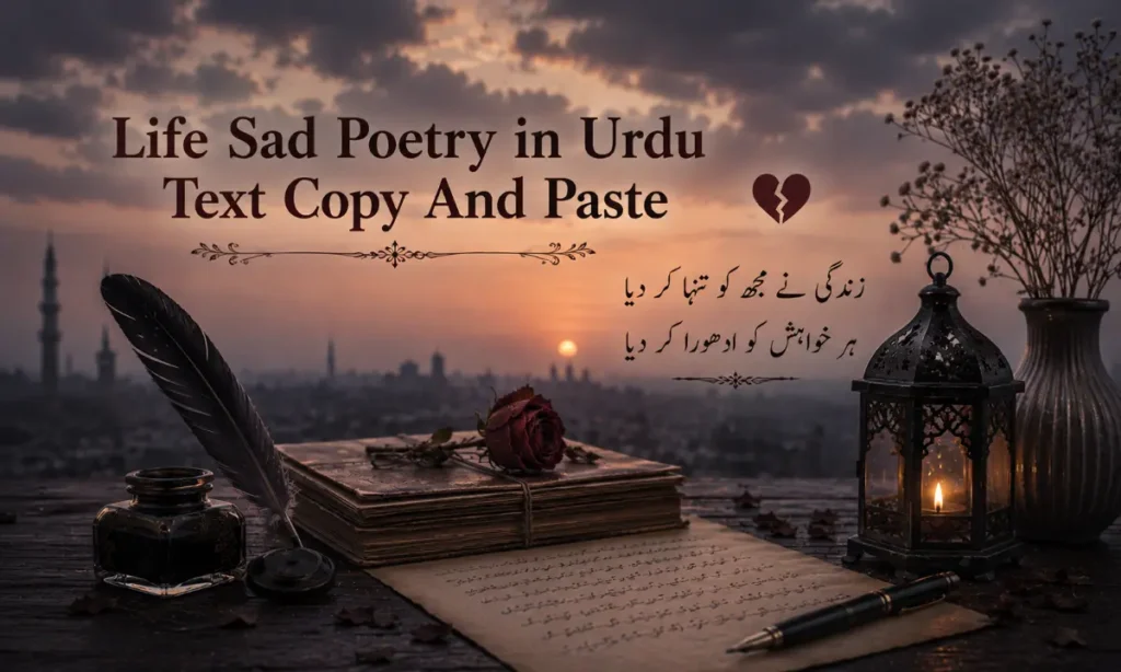 Life Sad Poetry in Urdu Text Copy And Paste