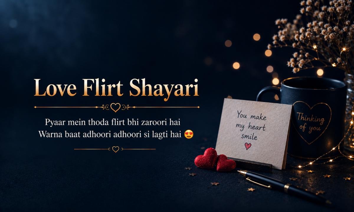 Love Flirt Shayari
