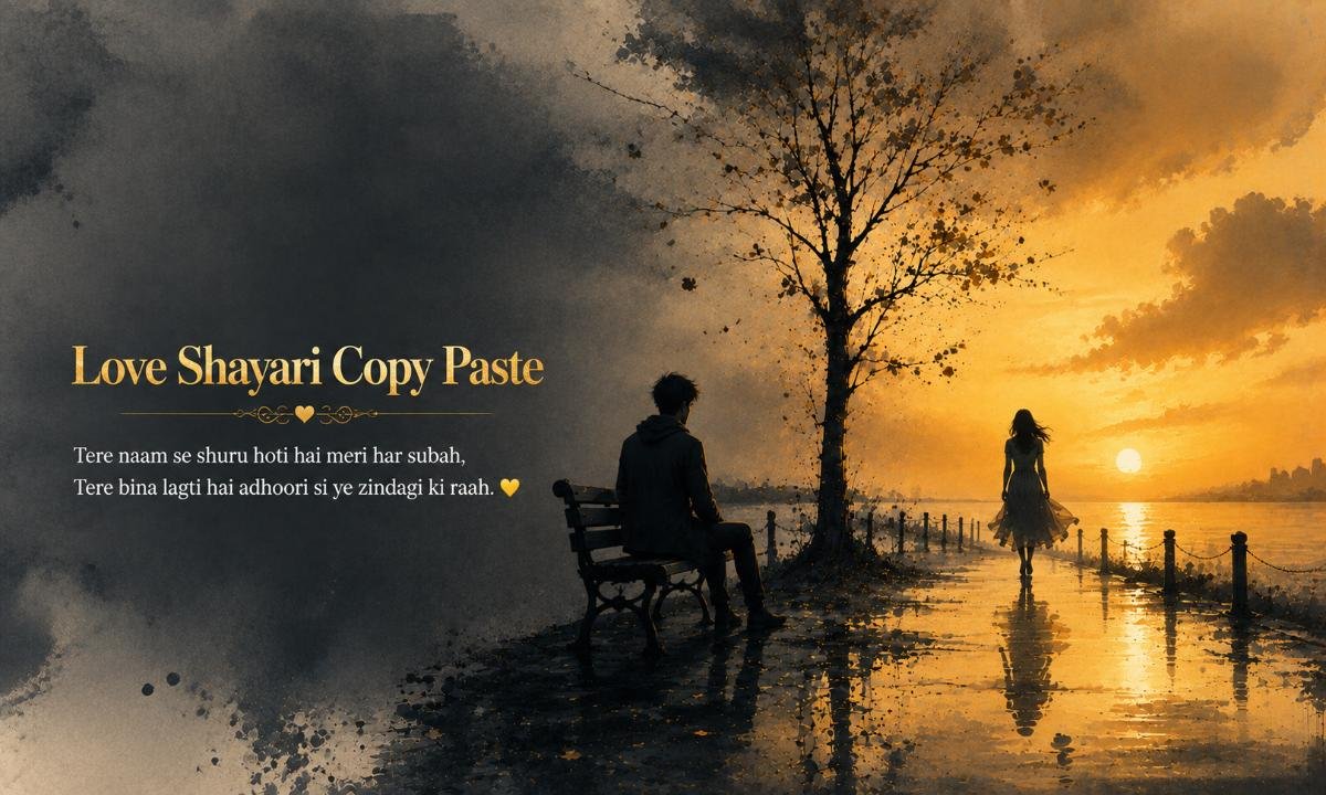 Love Shayari Copy Paste