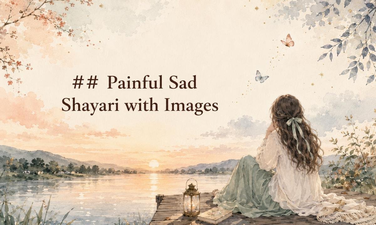 Painful Sad Shayari with Images