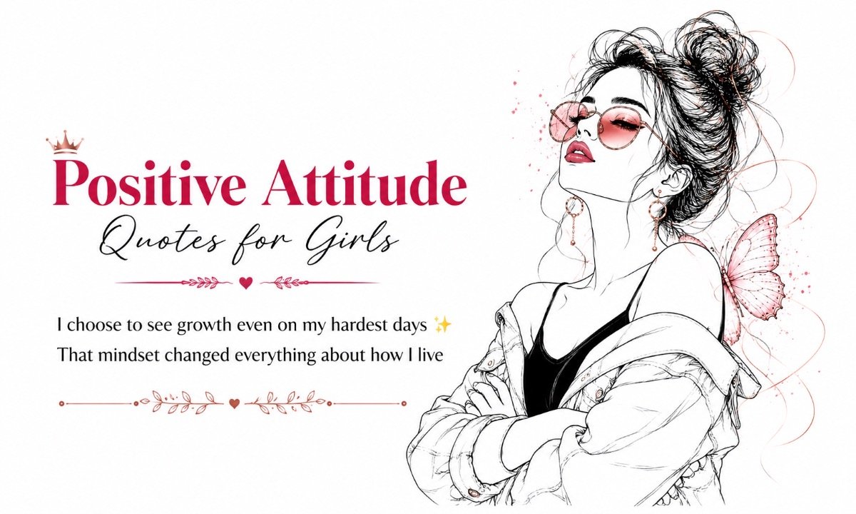 Positive Attitude Quotes for Girls