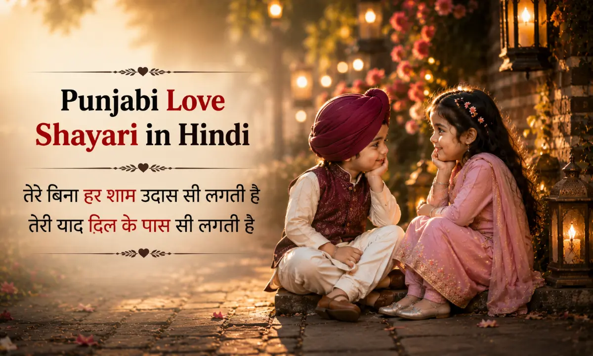 Punjabi Love Shayari in Hindi