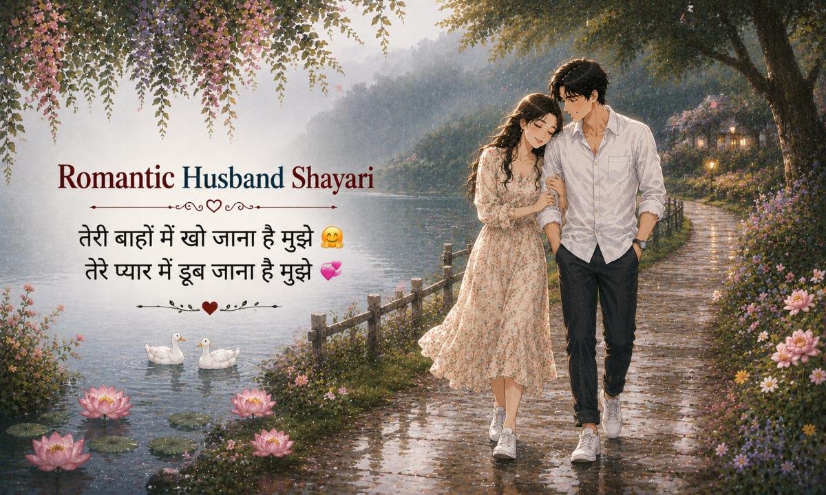 Romantic Husband Shayari