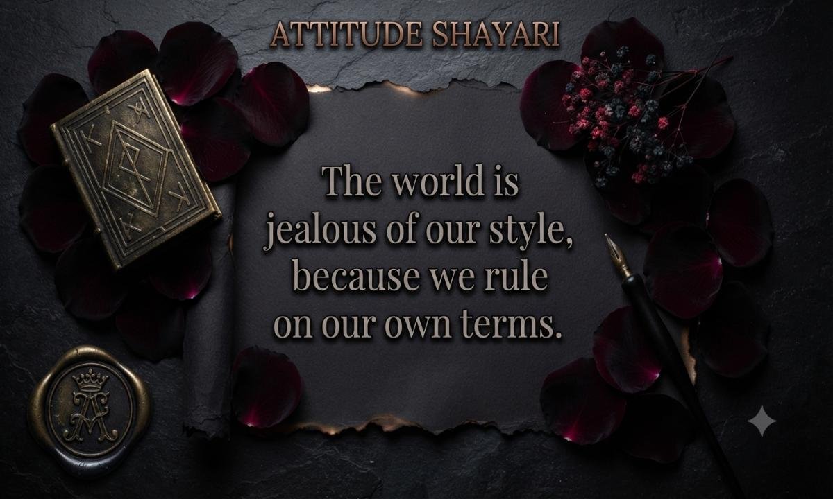 Royal Attitude Shayari 2 Line