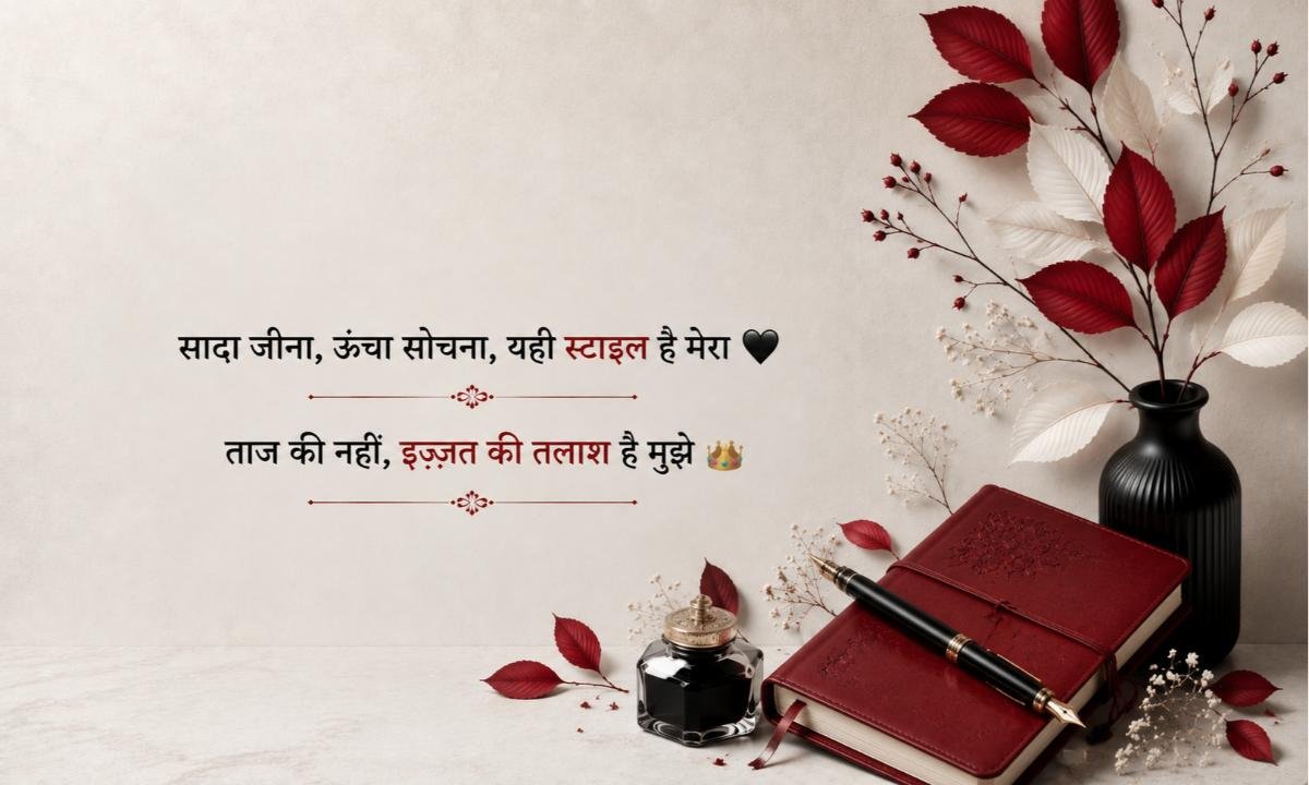 Royal Attitude Status in Hindi