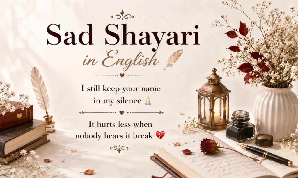 Sad Shayari English