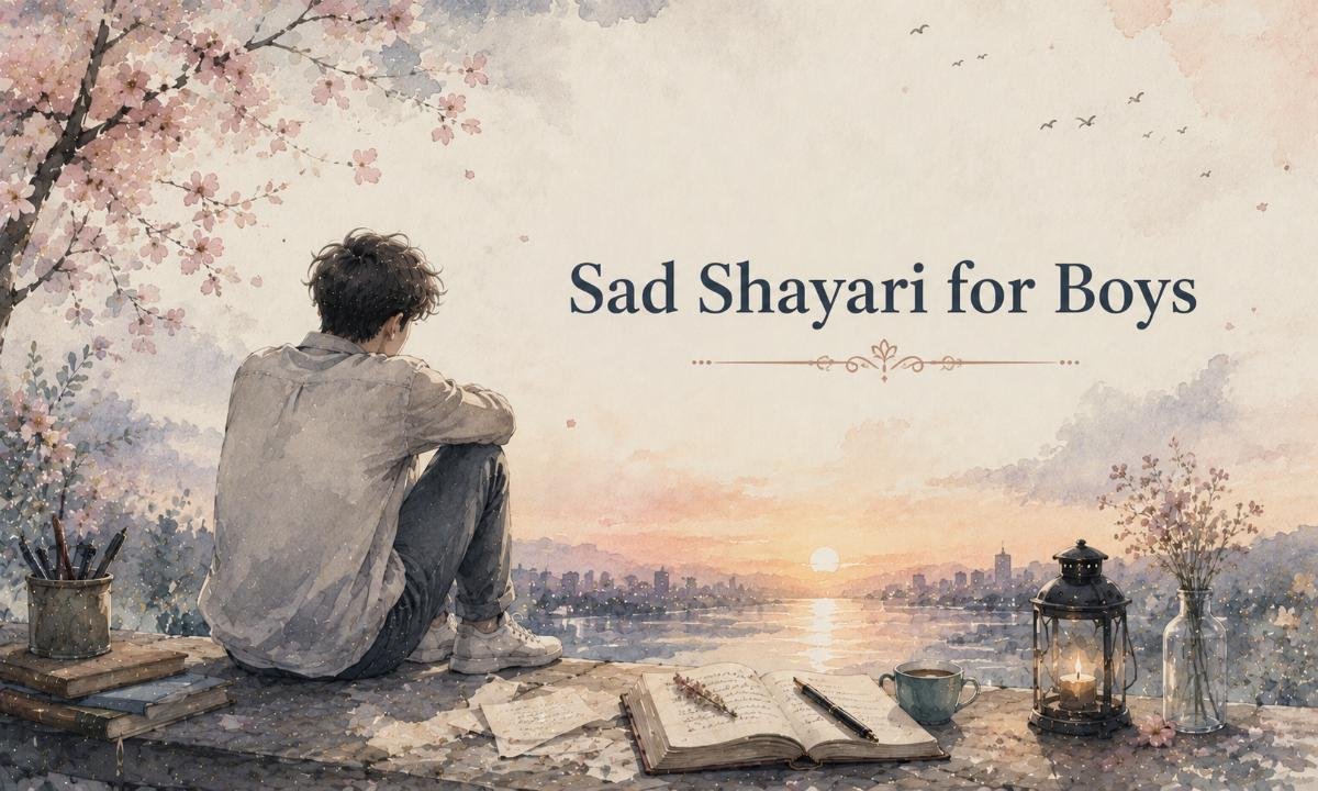 Sad Shayari for Boys