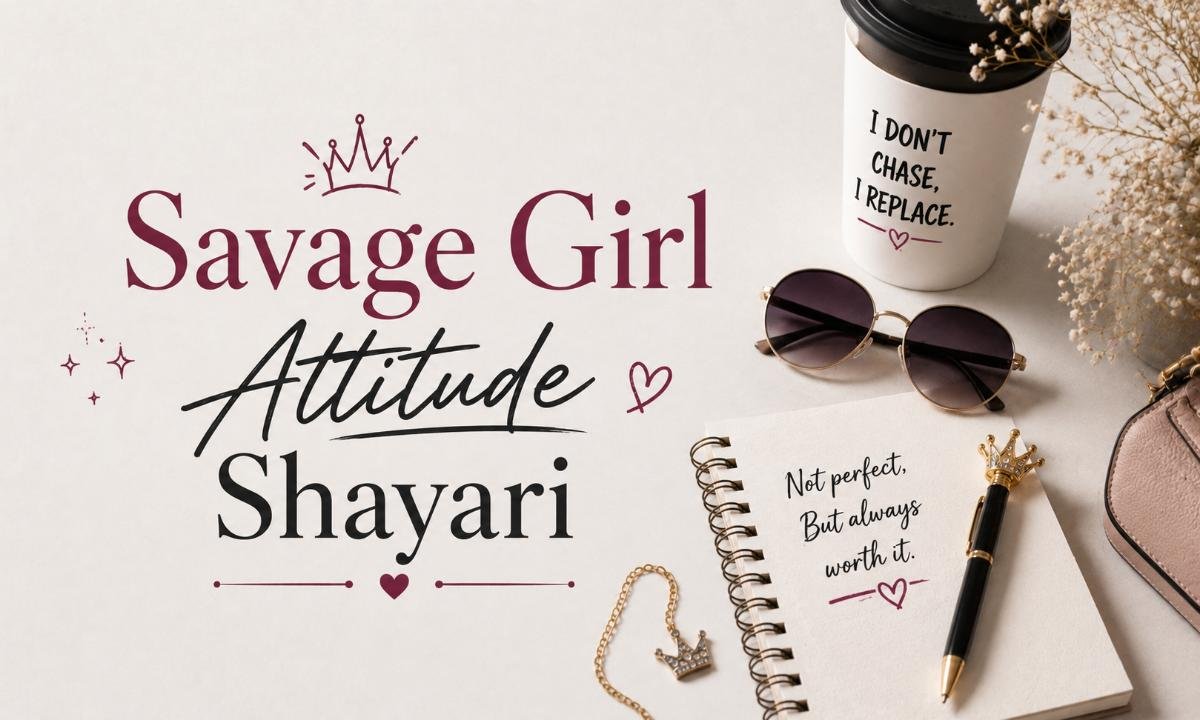Savage Girl Attitude Shayari