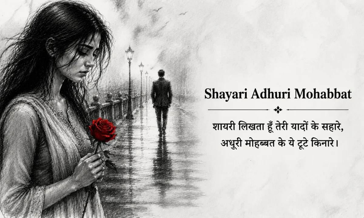 Shayari Adhuri Mohabbat