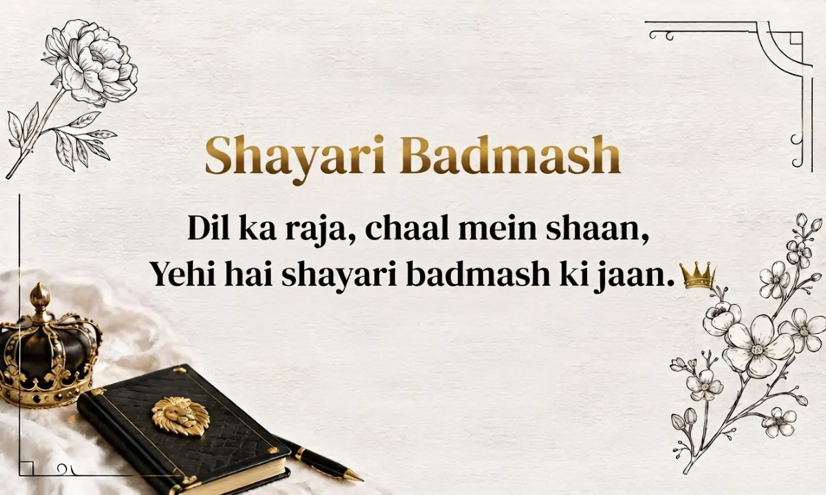 Shayari Badmash